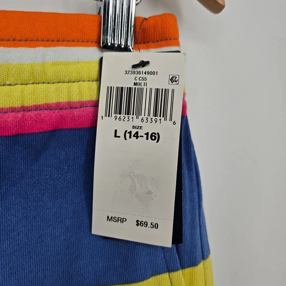 NWT Polo Ralph Lauren 100% Cotton Womens 14-16 Shorts High Waist Vacation Resort